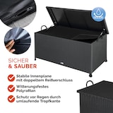 thumbnail of Casaria Auflagenbox Poly Rattan Rollbar Garten Box Schwarz