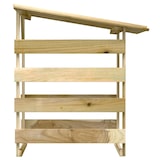 thumbnail of Pergola avec toit 100x90x100 cm Bois de pin imprégné Modèle AbriVallée 58