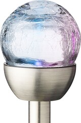 thumbnail of 6 LED Solar Außenleuchten 24cm Edelstahl Farbwechsel Gartenlicht Gartenleuchte Gartenlampe Solarlampe Gartenbeleuchtung Wegeleuchte Außen Garten