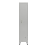 thumbnail of Helloshop26 - Casier de bureau armoire meuble de rangement pour bureau atelier chambre acier métallique avec 1 porte acier laqué 180 03_0006345