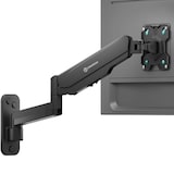 thumbnail of ONKRON Monitorhalterung Wand für 13-34 Zoll, bis 8 kg, höhenverstellbar, VESA 75x75 & 100x100, schwenkbar, neigbar, drehbar, Schwarz G150-B