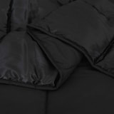 thumbnail of vidaXL Vol jaar dekbed Zwart 220 x 140 cm Satijn en Microfiber