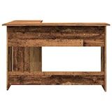 thumbnail of Bureau d'angle vieux bois 120x140x75 cm bois d'ingénierie Modèle Milan Métal