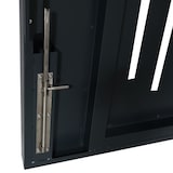 thumbnail of Müllcontainerverkleidung HWC-M54, Müllcontainerbox Industrie-Abfallcontainer, Container bis 1100L 154x160x136cm, Stahl