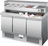 thumbnail of 3 türige Pizza Saladette mit Granitplatte, Kapazität 254 L, automatische Abtaufunktion
