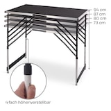 thumbnail of Multifunktionstisch, 3-teilig, Alu, 3 x 100 cm x 60 cm, Tapeziertisch, pro Tisch 4-fach höhenverstellbar, Raburg Olli