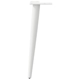 thumbnail of vidaXL Couchtischbeine Konische Form 4 Stk. Weiß 42-43 cm Stahl