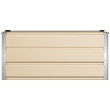 thumbnail of Helloshop26 - Vaso de plantas moderno e versátil para jardim ou pátio 100 x 40 x 45 cm aço marfim 02_0059137