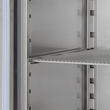 thumbnail of Congelador vertical industrial 2 puertas de 1200 litros INOX para hostelería. Armario congelador profesional acero inoxidable para bar y restaurante.