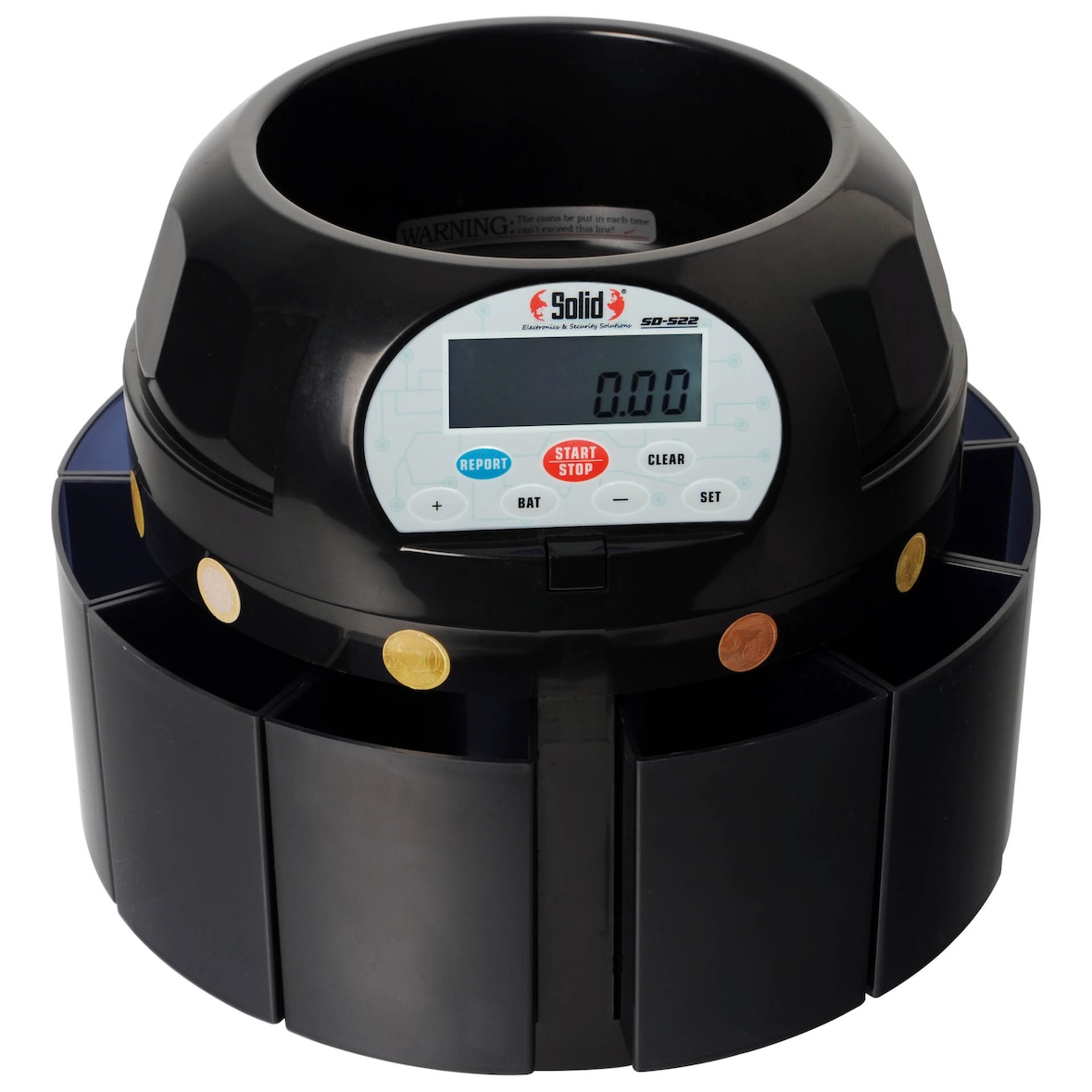 Máquina de Contar e Separar Moedas SD-522