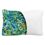 thumbnail of Coppia di cuscini fiocco memory con fodera aloe vera