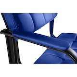 thumbnail of Canadá B cadeira de visitante em pele sintética azul