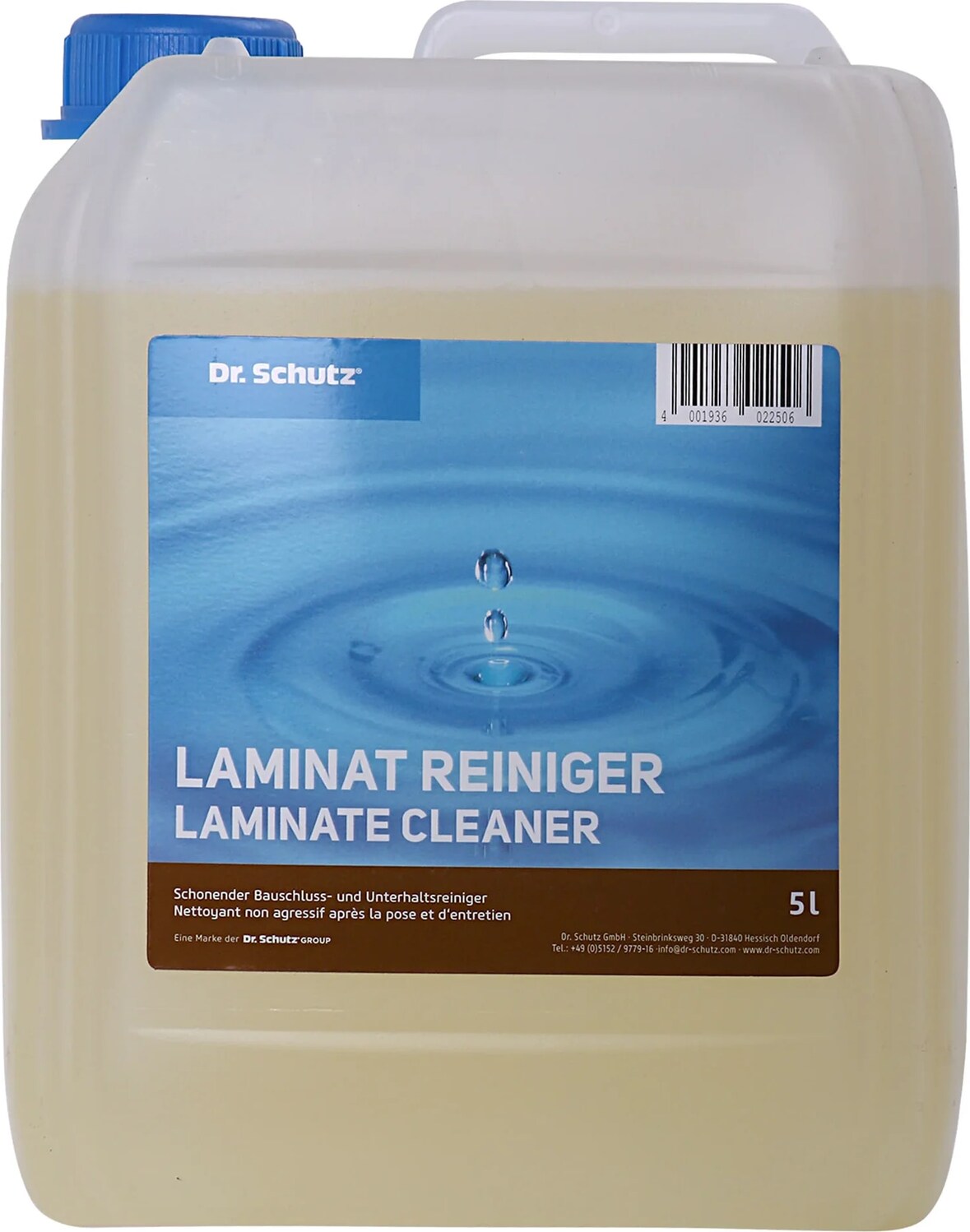 DR. SCHUTZ Laminat Reiniger 5 Liter Neutralreiniger für alle Laminatböden