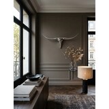 thumbnail of Bull Geweih L Wanddekoration 125cm breit Alu Aluminium silber Aluminiumdekoration Wand Geweih