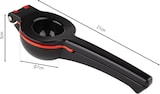 thumbnail of METRO Professional Exprimidor de limones y limas, aluminio fundido, 22 cm, negro / rojo