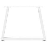 thumbnail of vidaXL Couchtischbeine V-Form 2 Stück Weiß 70x(42-43,3) cm Stahl