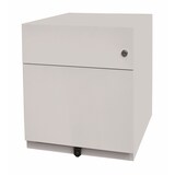 thumbnail of BISLEY Note Rollcontainer mit 2 Schüben aus Metall abschließbar in lichtgrau - Bürocontainer mit Universalschublade & Hängeregistratur, Container mit