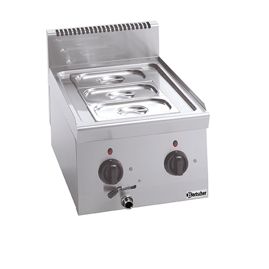Bain Marie | TA | Elektrisch | 1.4kW | Met Aftapkraan | 3x 1/4 GN | 400x600x290(h)mm