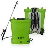 thumbnail of Pulverizador eléctrico de 16L con batería 12V 8AH 6 bar - Pulverizador de techo con lanza telescópica, 3 boquillas y cargador VITO