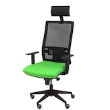 thumbnail of Horna Silla  y  Respaldo alto de malla transpirable con cabecero y asiento tapizado en tejido BALI color pistacho (CON CABECERO INCLUIDO)