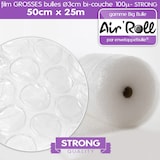 thumbnail of 1 Rouleau de film GROSSES BULLES d'air largeur 50cm x longueur 25m - gamme Air'Roll  STRONG
