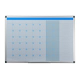 thumbnail of Relaxdays Whiteboard, Wochenplaner, abwischbar, magnetisch, Planungstafel mit Stiftablage, Magnetwand 60 x 90 cm, weiß