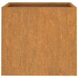 thumbnail of Helloshop26 - Hochbeet-Pflanzkasten für Pflanzen Blumen Garten Terrasse 2er-Set 49 x 47 x 46 cm brauner Cortenstahl 02_0038987