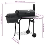 thumbnail of Barbecue Classico Affumicatore A Carbonella