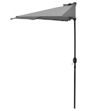 thumbnail of Helloshop26 - Halbschirm für Terrasse oder Balkon Polyester 300 cm grau 03_0001611