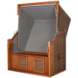 thumbnail of Strandkorb Tinnum Pinie - PE griseum - Modell 572