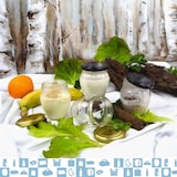 thumbnail of 20 Joghurtgläser aus Glas mit Deckeln 212 ml - Joghurtgläser, Kleine Aufbewahrungsgläser für Babys, Dessertgläser