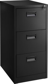 thumbnail of tectake Archivador con 3 cajones 62,4x46x102,8cm  Negro