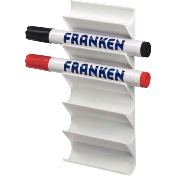 Whiteboardmarker-Halter # Z1986 für 6 Boardmarker, weiß