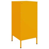 thumbnail of Helloshop26 - Buffet bahut commode armoire meuble de rangement organisateur cuisine salle de séjour salons lot de 2 jaune moutarde 02_0036882