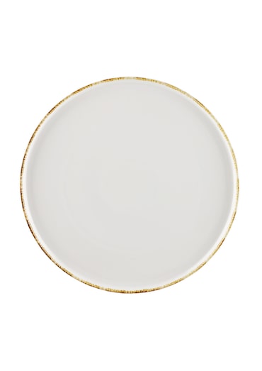 METRO Professional Plato para pizza Ateo, porcelana, Ø 31 cm, beige/marrón