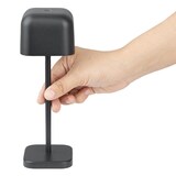 thumbnail of Olympia Lucca Tischlampe quadratische Kuppel Schwarz 200mm