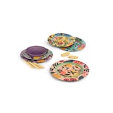 thumbnail of Excelsa set 6 sottopiatti Fiori Frida plastica 33x2x33 cm multicolor