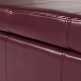thumbnail of BERLINLODGE Bank Sitzbank mit Aufbewahrung Lars XXL HxBxT 45x180x45cm Creme Leder + Kunstleder