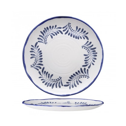 Harvest Mediterranea Piatto Piano Øcm 29 Ceramica Decorata A Mano Dudson Confezione Da 12