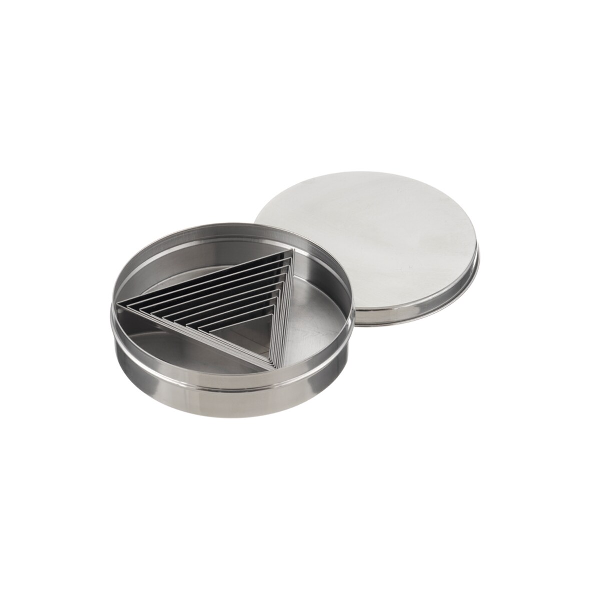 Schneider - Dekor Ausstecher im Satz "Dreieck", 9-tlg., Höhe: 20 mm, Edelstahl