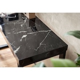 thumbnail of Konsolentisch Marmor-Optik Schwarz Hochglanz 120x40x76 cm Design Anrichte Flur, Ablagetisch Schmal, Flurtisch mit Metallbeine, Dielentisch Lang Hoch,