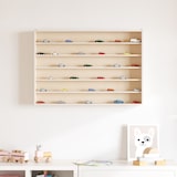 thumbnail of vidaXL Houten verzamelvitrine met 6 planken 80x8,5x55 cm