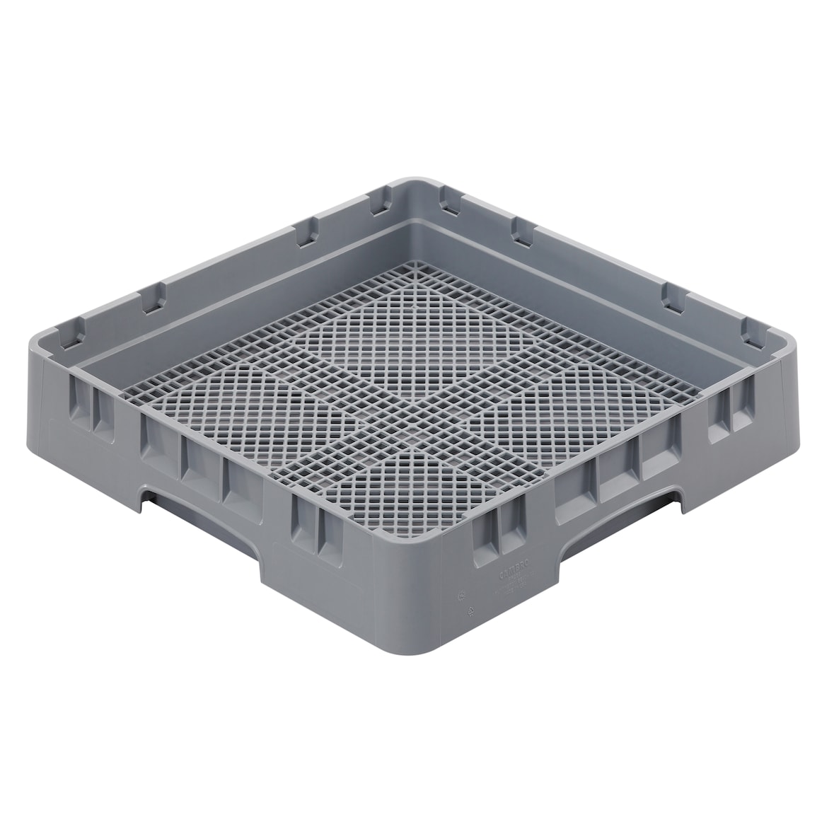 CAMBRO - FR258-151 - Panier à couverts pleine grandeur - 50 x 50 x 10,1 cm - Gris clair
