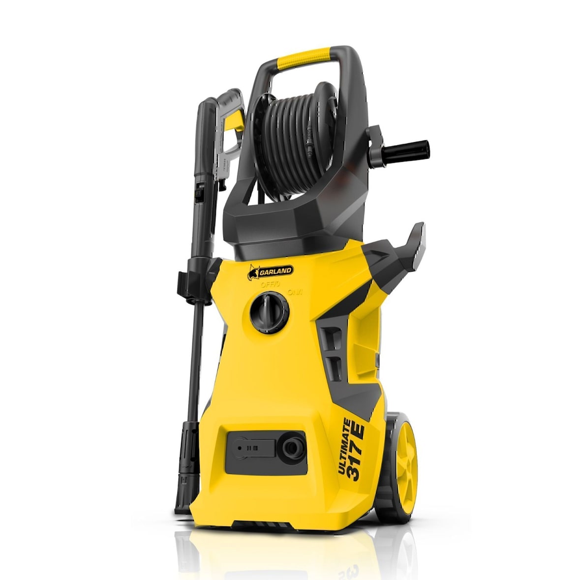 GARLAND ULTIMATE 317E-V20  Hidrolimpiadora  2,2 kW, 170 bares, 450 l/h. Autoaspirante, depósito de detergente, lanza rotativa y cepillo incluidos.