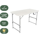 thumbnail of BRASQ Inklapbare Tafel FC120 - 120x60x74cm (LxBxH) - Camping/Vouwtafel - Weerbestendig - Wit