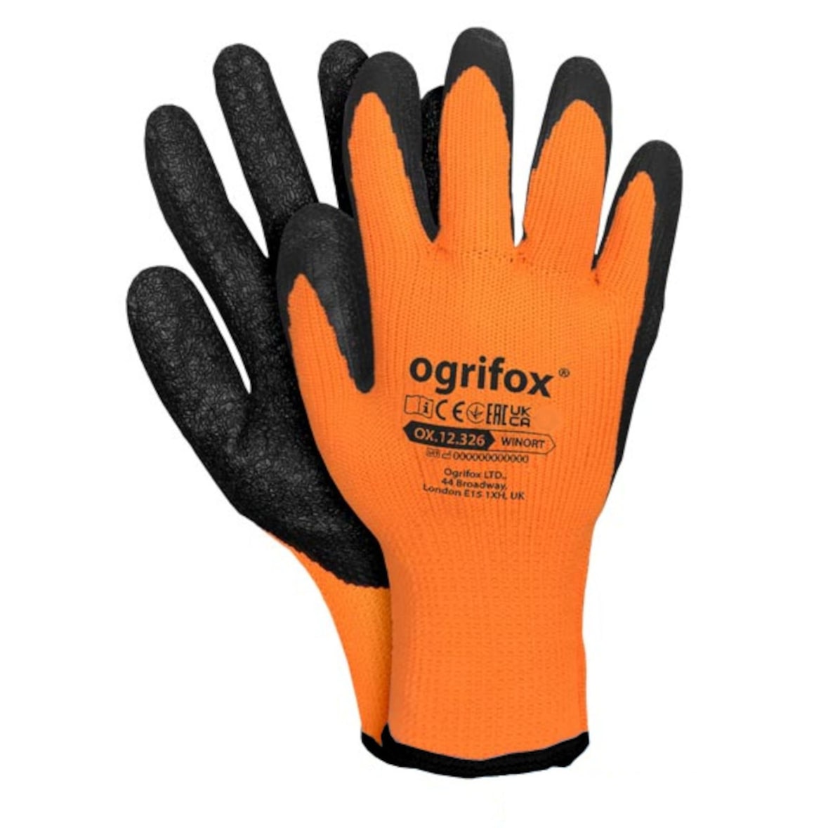 Ogrifox Arbeitshandschuhe Gr.9-11 Schutzhandschuhe Winter Montage Handschuhe Winort, 11