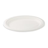 thumbnail of 250x Bio Servierteller Fleischteller oval aus Zuckerrohr Bagasse 26 x 20 cm