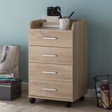 thumbnail of FineBuy Rollcontainer 70,5 cm Standcontainer Bürocontainer mit Rollen Modern