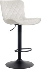 thumbnail of Barhocker Emma creme/Samt