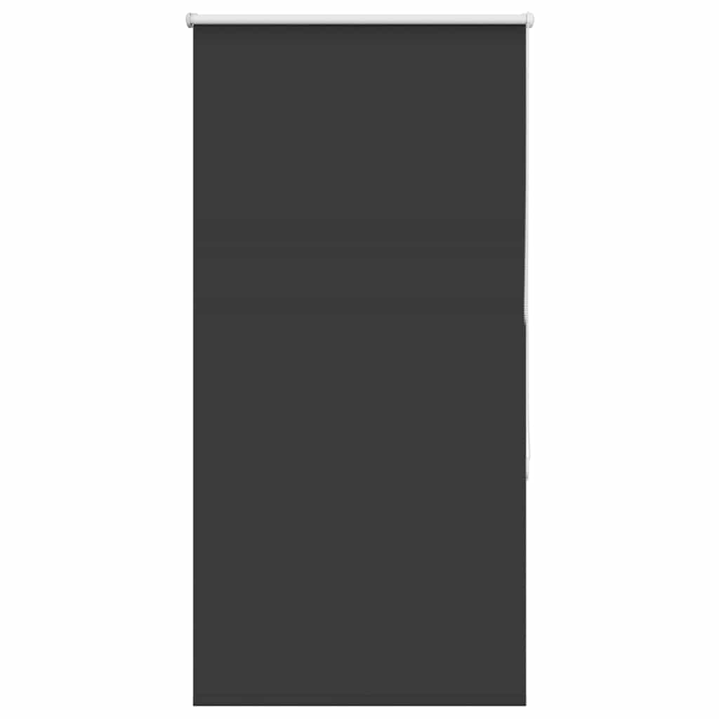 vidaXL Verdunkelungsrollo Schwarz 65x130 cm Stoffbreite 60,7 cm